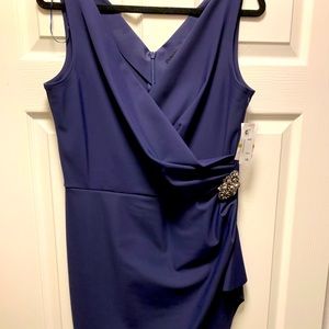 Navy Alex Evenings dress